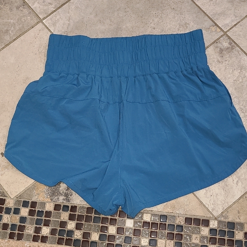 JoyLab Women's Athletic Shorts in Blue - Picture 5 of 10